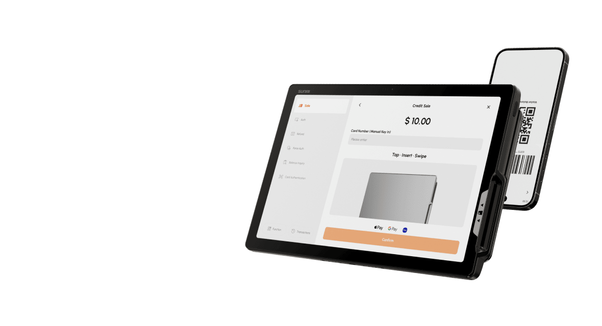 SUNMI CPad PAY View 3