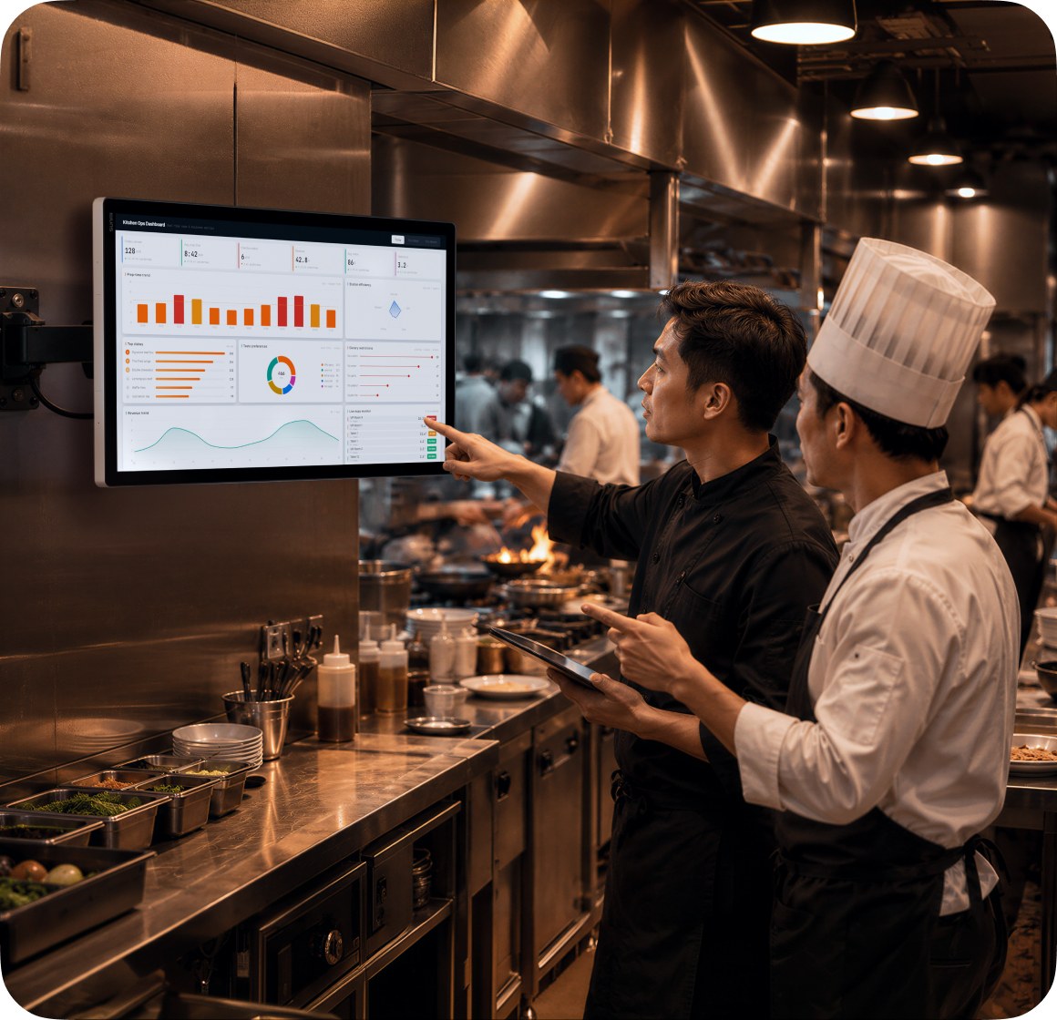 Business Data, One-Screen Control.