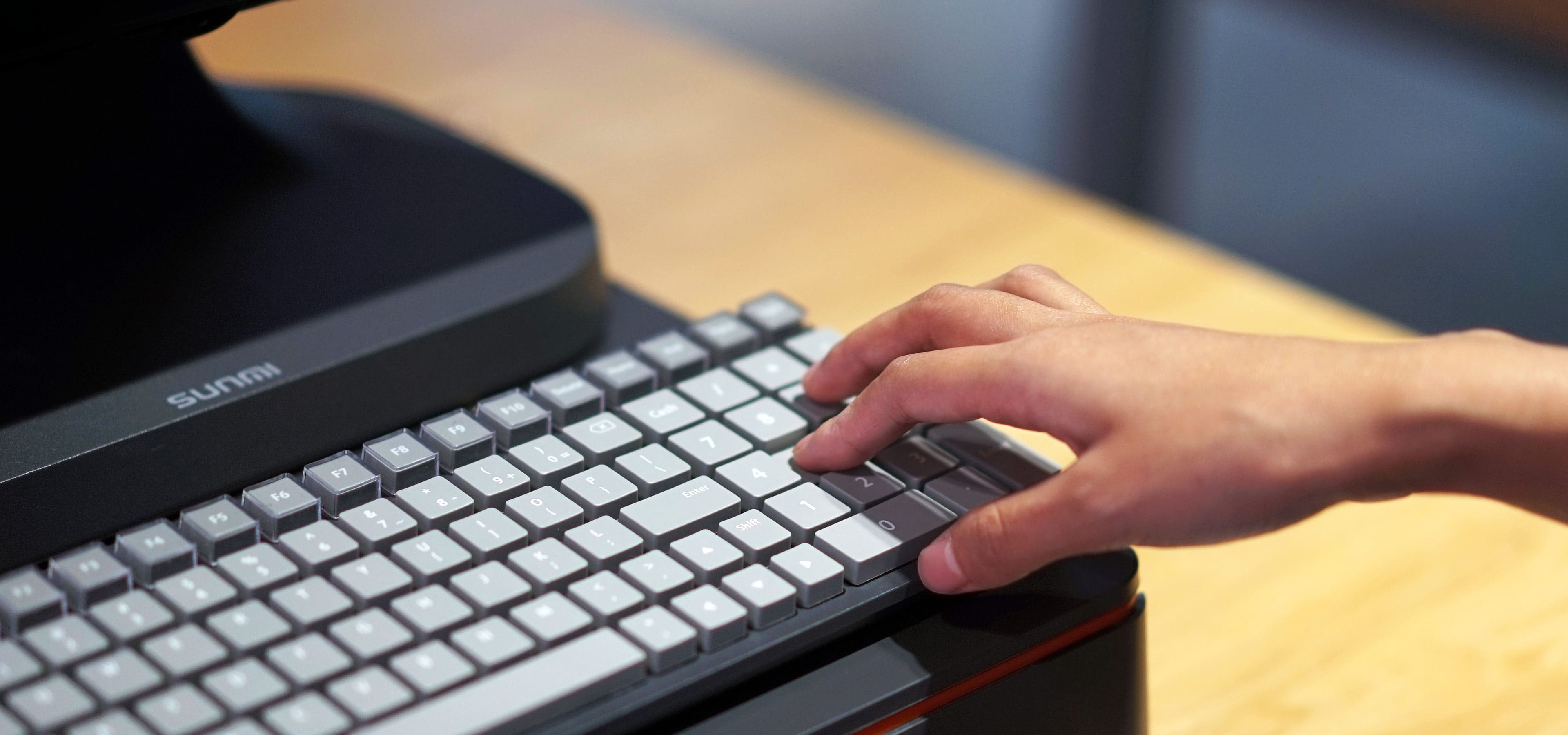 SUNMI 89-Key POS Keyboard View 5